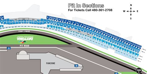 daytona seating chart with numbers